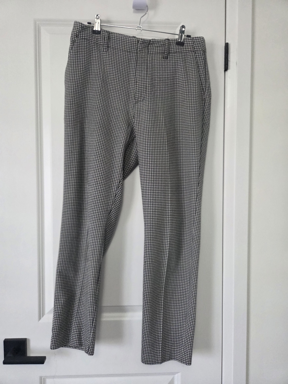 GAP Black and White Houndstooth Dress Pants